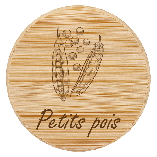 Tæppe i træ "Petits pois" til WECK RR100 Tæppe i træ "Petits pois" til WECK RR100