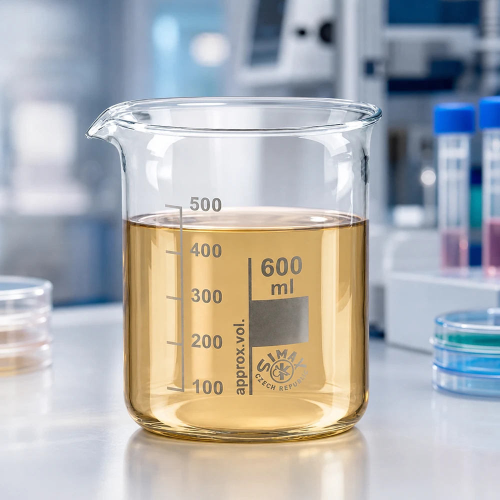 Bæger 600 ml borosilikatglas, lav skimmel Gennemsigtigt bægerglas 600 ml med lav form lavet af borosilikatglas af høj kvalitet til laboratoriet og køkkenet