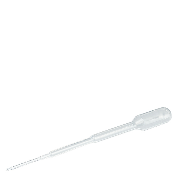 Transferpipette, nominel volumen: 1 ml, (LxB): 104 x 10 mm, materiale: LD-PE, transparent, dråbestørrelse: 17 µl - 22 µl, 750 stk/karton