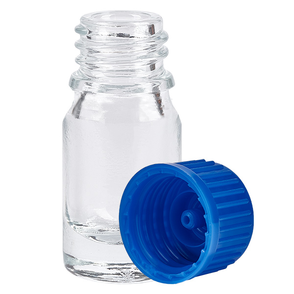 5ml flaske 11mm SV blå STD ClearLine UT18/5 5ml flaske 11mm SV blå STD ClearLine UT18/5