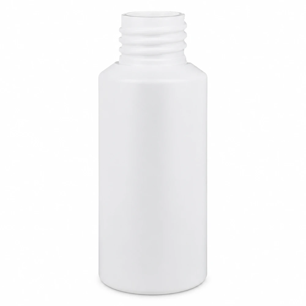 Apoteksflaske HDPE 30 ml hvid, uden låg Hvid HDPE-apotekflaske på 30 ml uden låg til farmaceutiske formål