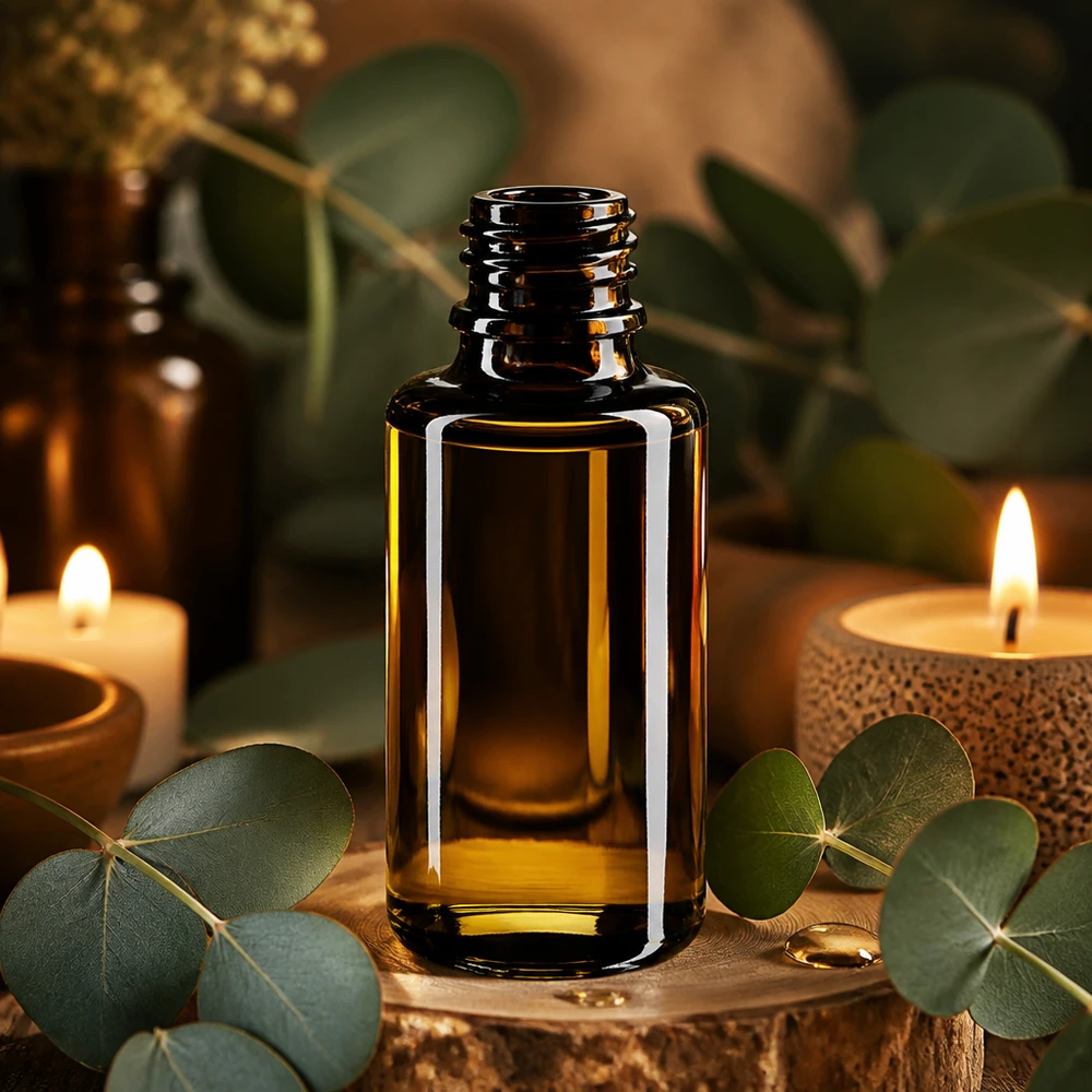 Violet glasflaske 30 ml DIN 18 (Mironglas) 30 ml violet glasdråbeflaske Orion med UV-beskyttelse til lysfølsomme naturprodukter