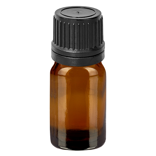 5ml Dropperflaske 1mm sort OV BrownLine UT18/5