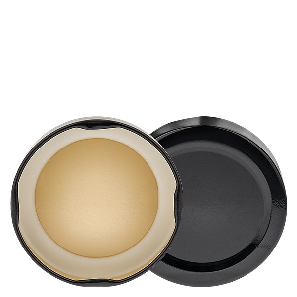 58 mm BasicSeal-cover sort (TO58deep) UNiTWIST