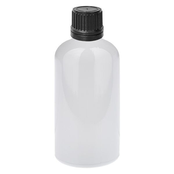 100 ml dråbeflaske 1 mm sort originalitetslukning WhiteLine UT18/100