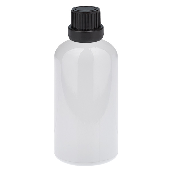 100 ml flaske 11 mm skruelåg sort Originalitetslås WhiteLine UT18/100 100 ml flaske 11 mm skruelåg sort Originalitetslås WhiteLine UT18/100