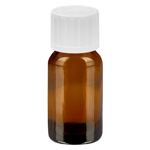 10 ml dråbeflaske 1,2 mm m. STD KiSi BrownL. UT18/10