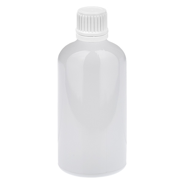 100 ml flaske 11 mm skruelåg hvid originalitetslukning WhiteLine UT18/100 100 ml flaske 11 mm skruelåg hvid originalitetslukning WhiteLine UT18/100