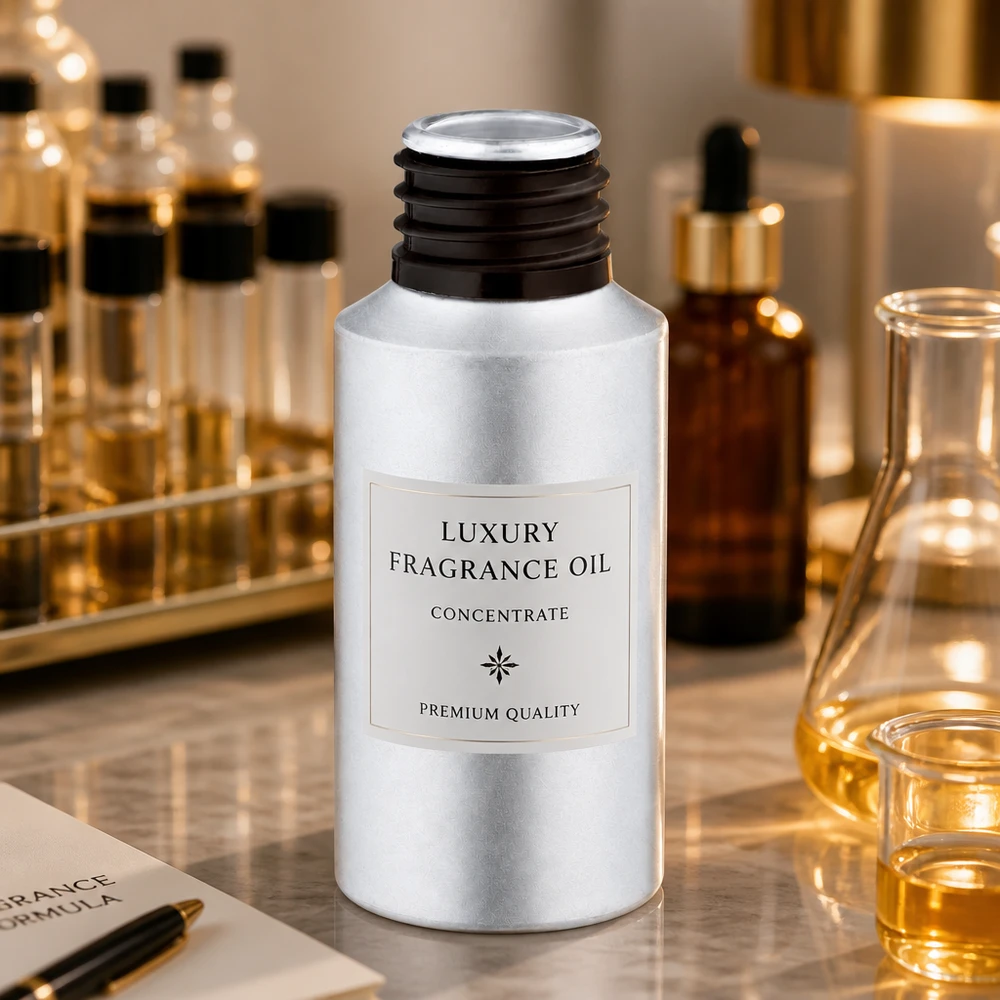 30 ml farvet aluminiumsflaske Elegant 30 ml flaske i farvet aluminium med førsteklasses design til luksuriøse parfumeolier og duftkompositioner