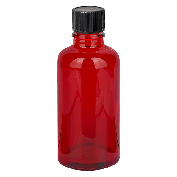 50 ml Dropperflaske 1 mm sort STD RedLine UT18/50