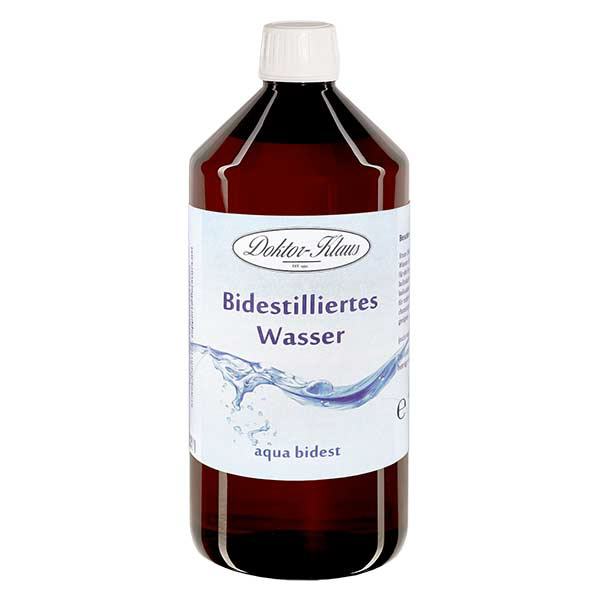 1 liter dobbeltdestilleret vand Doktor Klaus 1 liter dobbeltdestilleret vand Doktor Klaus