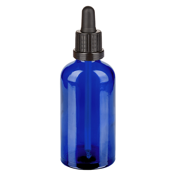 100 ml pipetteflaske sort OV BlueLine UT18/100