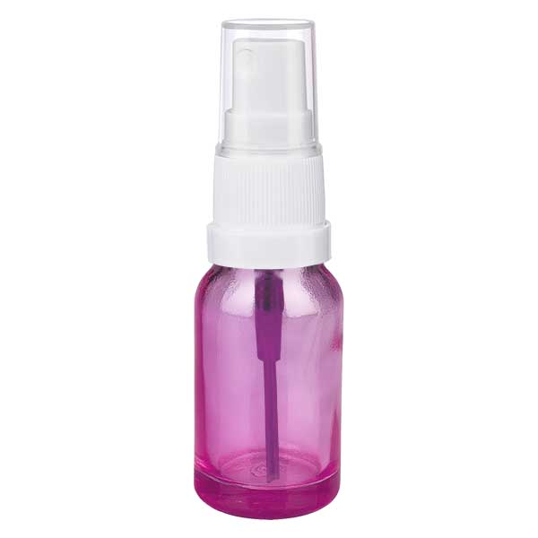 10 ml sprayflaske hvid/transparent Standard PurpleLine UT18/10