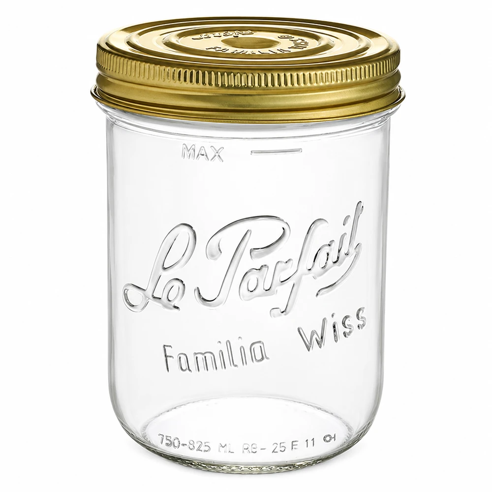 Le Parfait® Familia Wiss 750 g Ø100 mm glas Le Parfait® Familia Wiss 750 g Ø100 mm glas