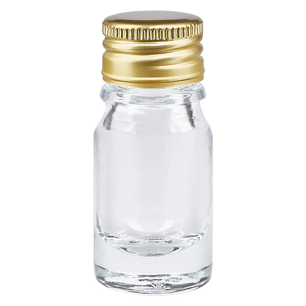 5 ml flaske 11 mm SV Alu-Gold STD ClearLine UT18/5