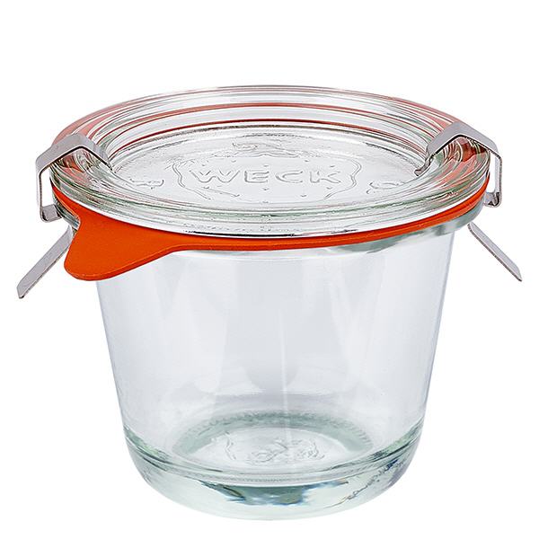 80 ml gourmetglas komplet WECK RR60