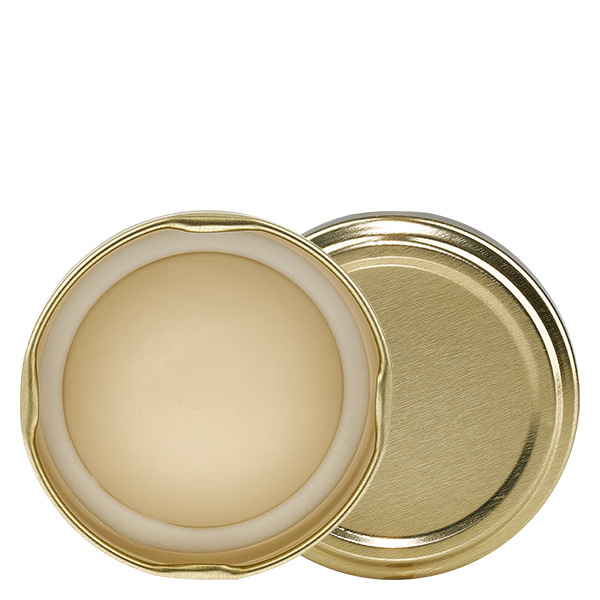 66 mm BasicSeal-låg guld (TO66) UNiTWIST 66 mm BasicSeal-låg guld (TO66) UNiTWIST