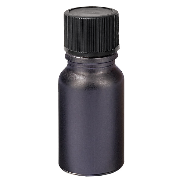 10 ml dråbeflaske 1 mm sort STD BlackLine UT18/10