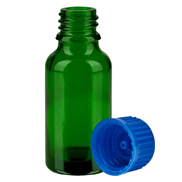 20 ml flaske 11 mm SV blå STD GreenLine UT18/20 20 ml flaske 11 mm SV blå STD GreenLine UT18/20