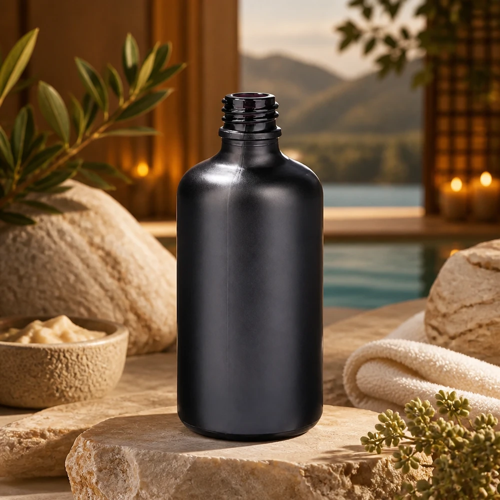 100 ml apoteksflaske BlackLine UT18/100 UNiTWIST Kompakt 100 ml apoteksflaske BlackLine UT18/100 UNiTWIST ideel til rejser og på farten