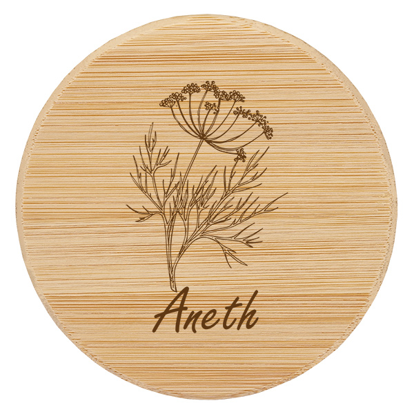 Træcover "Aneth" til WECK RR60 Træcover "Aneth" til WECK RR60