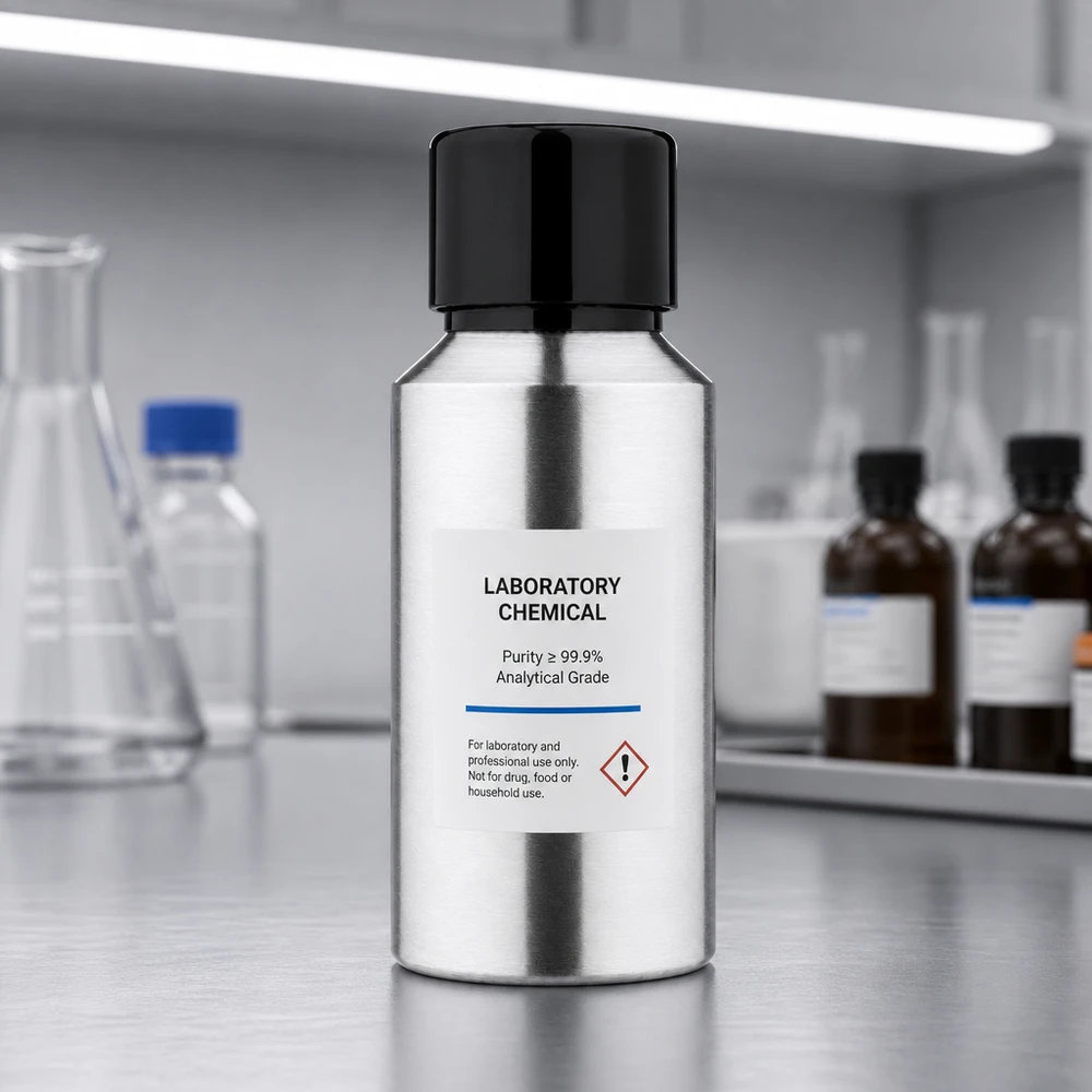 30 ml flaske i poleret aluminium med skruelåg Kompakt 30 ml aluminiumsflaske med poleret overflade og praktisk skruelåg