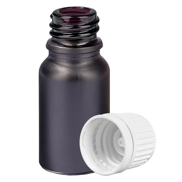 10 ml flaske 11 mm SV hvid OV BlackLine UT18/10 10 ml flaske 11 mm SV hvid OV BlackLine UT18/10