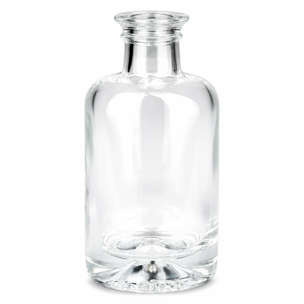 100 ml apoteksflaske »Sofia« uden lukning UNiTWIST® 100 ml glasflaske Sofia transparent uden hætte UNiTWIST tom flaske af klart glas