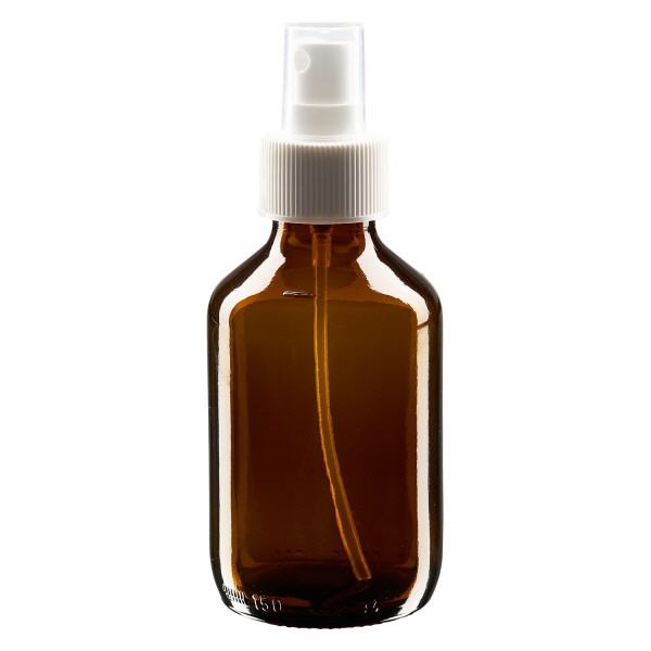 150 ml medicinflaske brun, med pumpesprøjte hvid ApoGlas. Farmaceutisk kvalitet fra EU-produktion. 28 mm (PP28) gevind. (sirup, let glasflaske) 150 ml medicinflaske brun, med pumpesprøjte hvid ApoGlas. Farmaceutisk kvalitet fra EU-produktion. 28 mm (PP28) gevind. (sirup, let glasflaske)