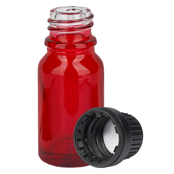 10 ml flaske 11 mm SV sort OV RedLine UT18/10 10 ml flaske 11 mm SV sort OV RedLine UT18/10