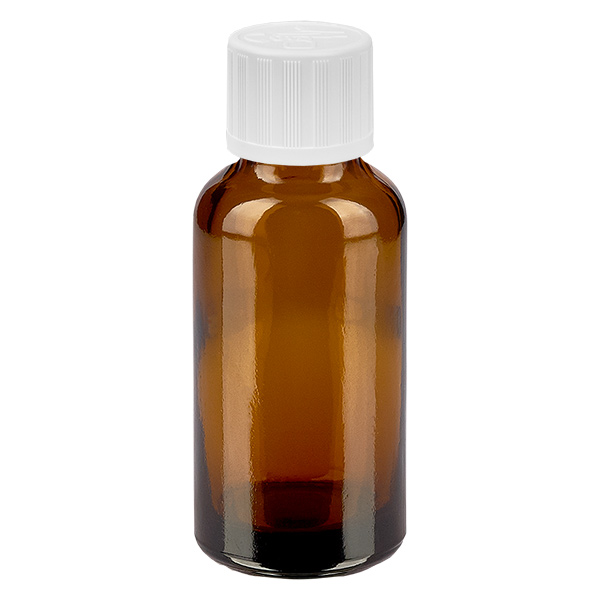 30 ml flaske 11 mm SV m. STD KiSi BrownLine UT18/30