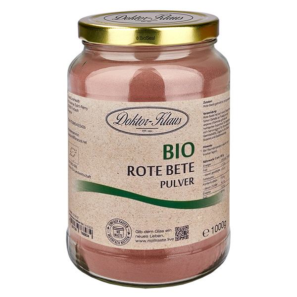1000 g økologisk rødbedepulver Doktor-Klaus noWaste 1000 g økologisk rødbedepulver Doktor-Klaus noWaste