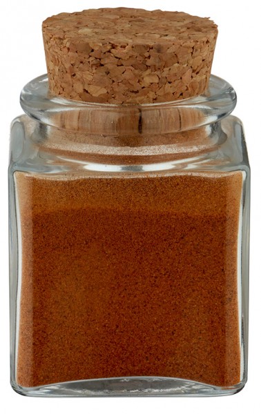 Idé til krydderiglas: Quadratus 40 ml klar med kork