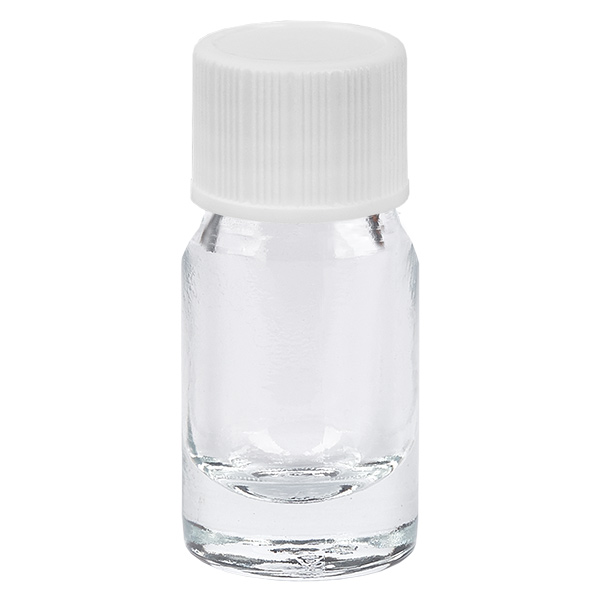 5ml flaske 11mm SV hvid STD ClearLine UT18/5 5ml flaske 11mm SV hvid STD ClearLine UT18/5