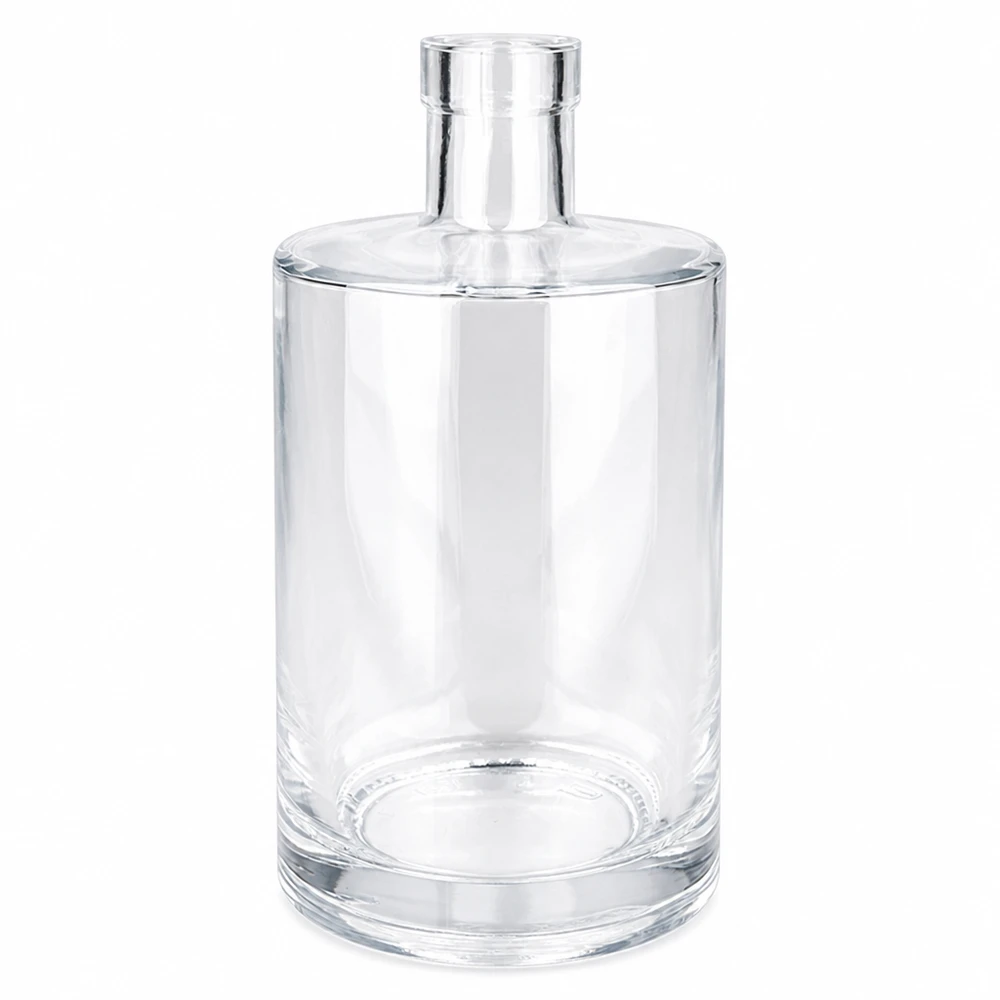 700 ml glasflaske Marie uden låg UNiTWIST® Tom 700 ml glasflaske Marie uden hætte UNiTWIST transparent med cylindrisk krop og kort hals