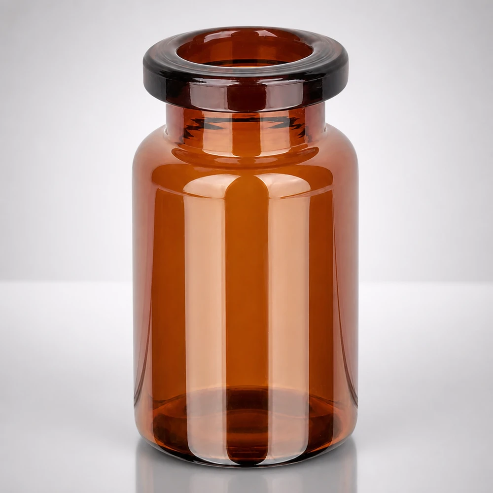 Injektionsflaske af ravfarvet glas 5 ml Durchsichtige Braunglas Vialflasche 5ml für pharmazeutische Abfüll und Lagerprozesse