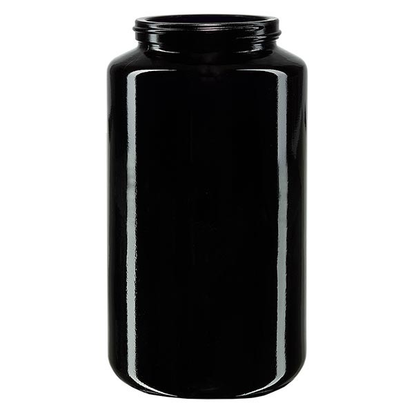 Krukke med bred munding i violet glas 500 ml, uden låg Krukke med bred munding i violet glas 500 ml, uden låg