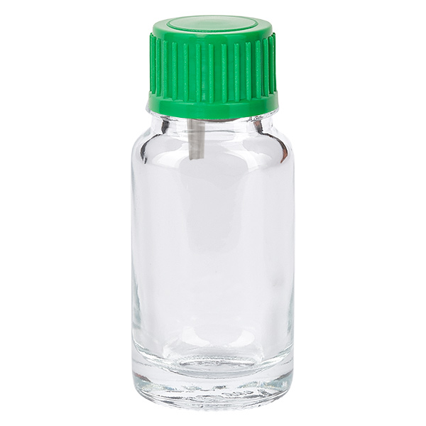 10 ml Dropperflaske 0,8 mm grøn STD ClearLine UT18/10 10 ml Dropperflaske 0,8 mm grøn STD ClearLine UT18/10