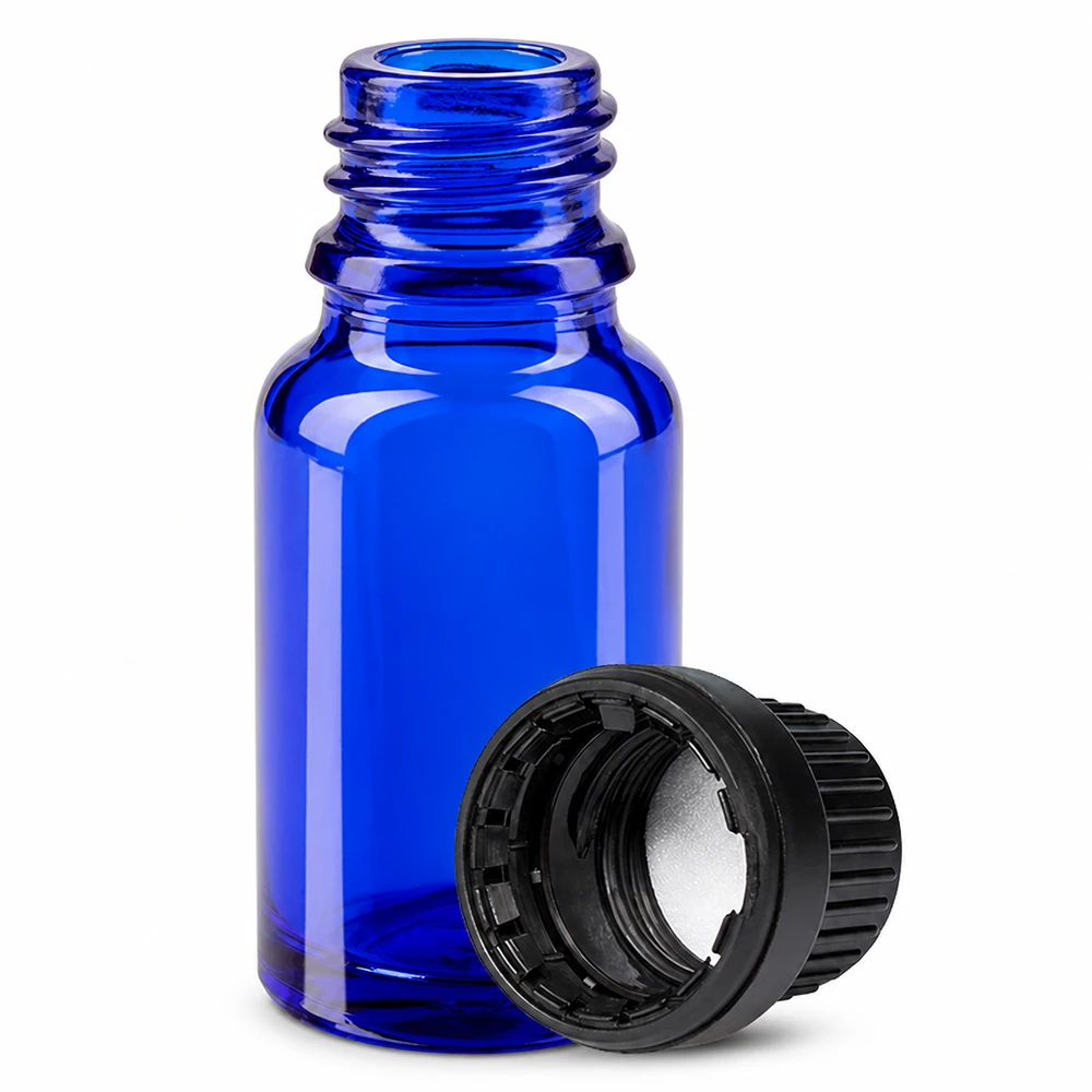 10 ml flaske 11 mm SV sort OV BlueLine UT18/10