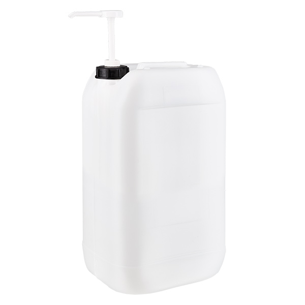Beholder 15 liter med doseringspumpe Beholder 15 liter med doseringspumpe