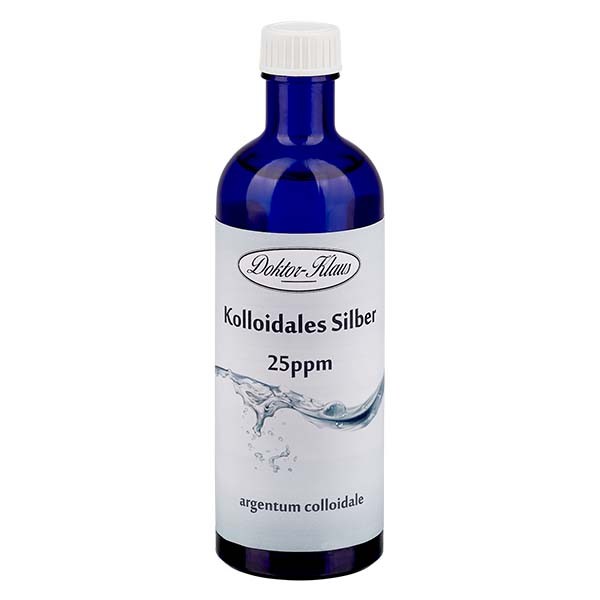 Kolloidt sølv 25ppm 200ml Doktor-Klaus Kolloidt sølv 25ppm 200ml Doktor-Klaus