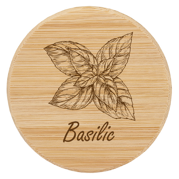 Træcover "Basilic" til WECK RR60 Træcover "Basilic" til WECK RR60