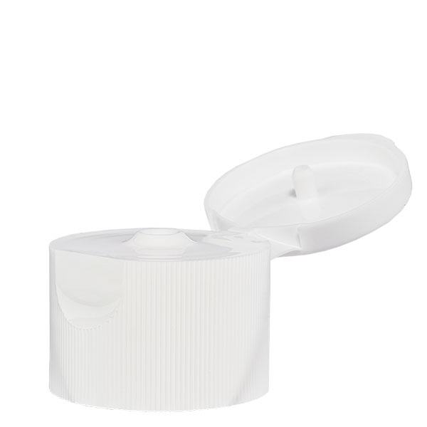 Hængslet dæksel PP hvid ND 25 Standard