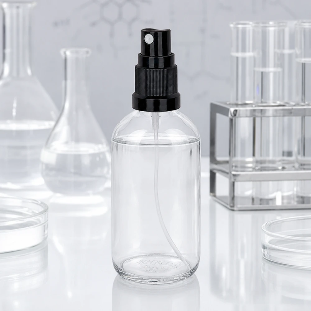 100 ml sprayflaske sort STD ClearLine UT18/100 100 ml ClearLine-sprayflaske UT18/100 med sort hætte blandt laboratorieglasudstyr