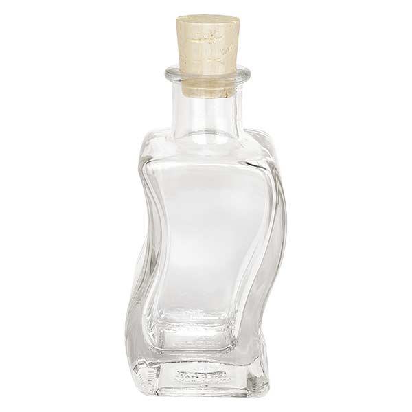 Altana 100ml klar, åbning 18mm, inkl. kork18/22 Altana 100ml klar, åbning 18mm, inkl. kork18/22