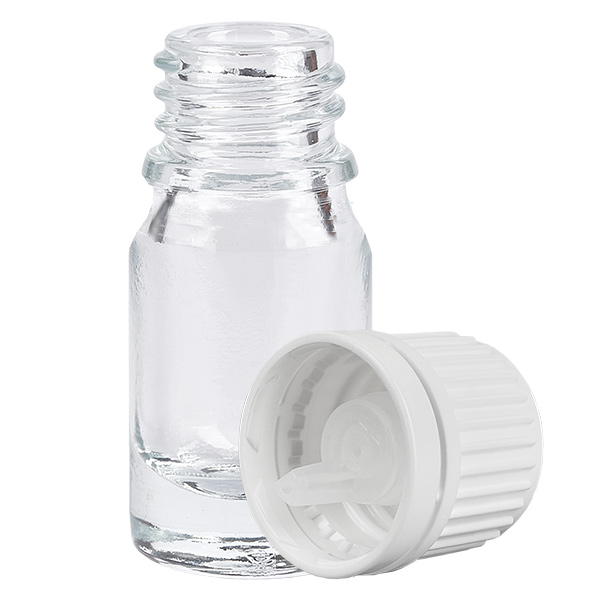 5 ml Dropperflaske 0,7 mm hvid OV ClearLine UT18/5 5 ml Dropperflaske 0,7 mm hvid OV ClearLine UT18/5