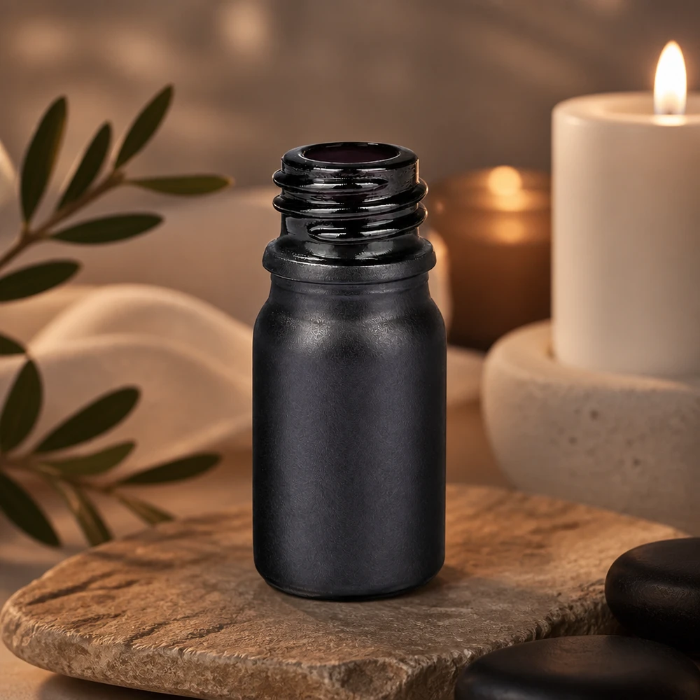 5 ml apoteksflaske i høj kvalitet BlackLine UT18/5 UNiTWIST til professionel aromaterapi og kosmetiske produkter