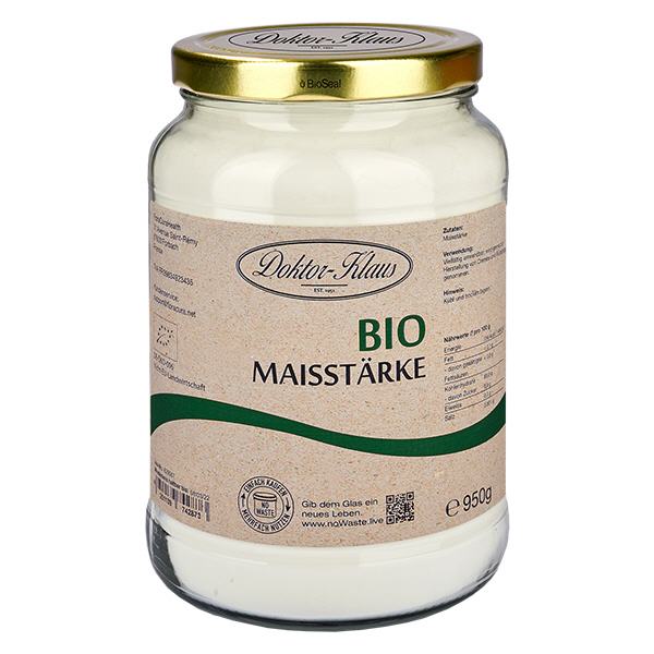 750 g økologisk majsstivelse Doktor-Klaus noWaste 750 g økologisk majsstivelse Doktor-Klaus noWaste