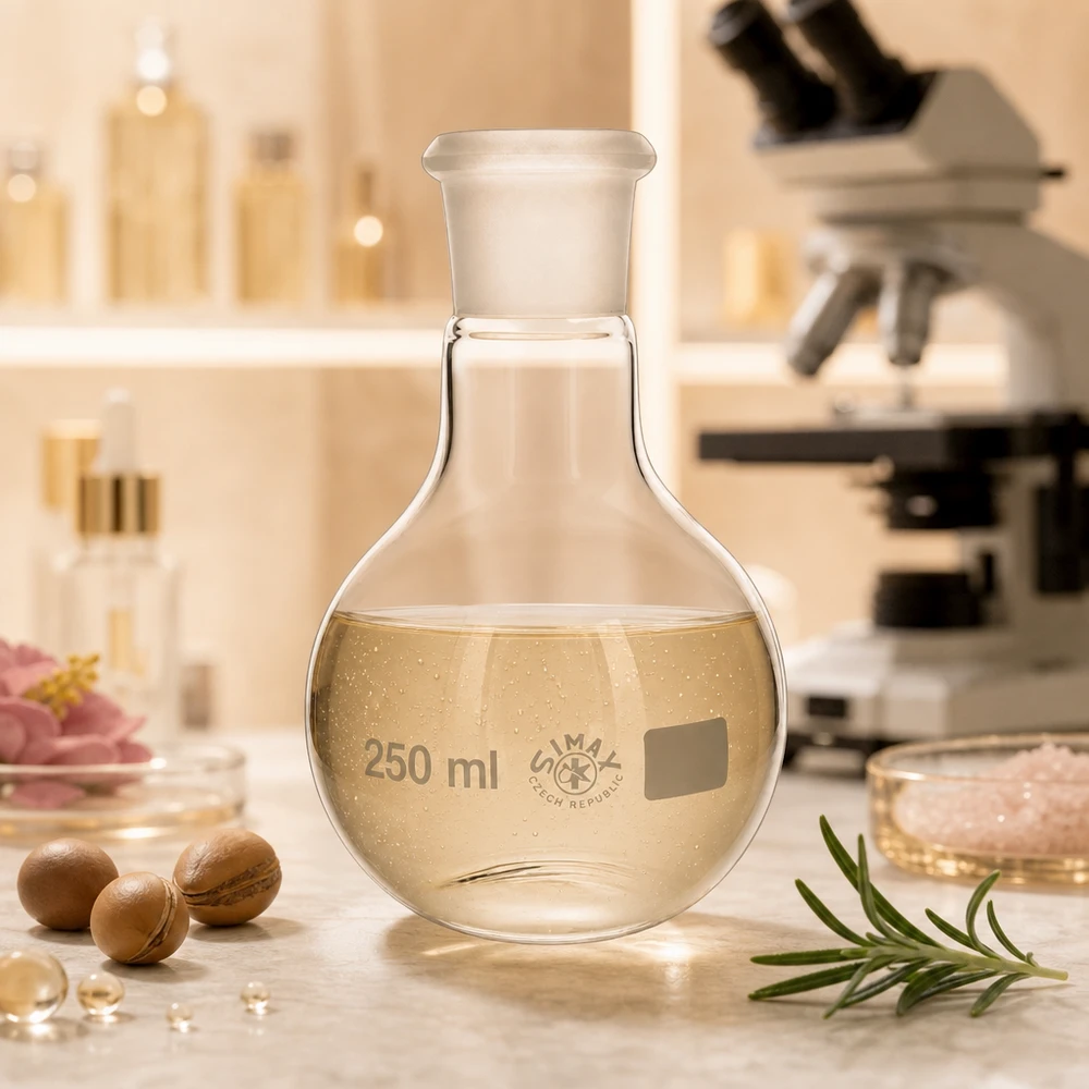 Stempel 250 ml med standard slebet led (29/32) Alsidig 250 ml lodret kolbe med standard slebet led 29/32 til destillation og syntese i laboratoriet