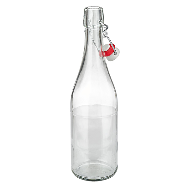 750 ml glasflaske og hængelåg porcelæn UNiTWIST 750 ml glasflaske og hængelåg porcelæn UNiTWIST